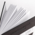 Скетчбук для маркеров Малевичъ, двусторонняя бумага 220 г/м, 15х15 см, 40 л, мокрый асфальт